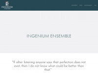 ingenium-ensemble.si Thumbnail