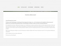 gruener-baum-sehringen.de Webseite Vorschau