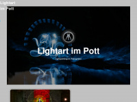 lightart-im-pott.de Webseite Vorschau