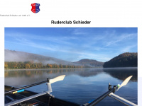 ruderclub-schieder.de Webseite Vorschau