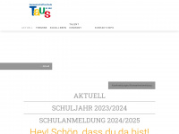 tausschule.net Webseite Vorschau