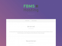 fbms-hosting.de Webseite Vorschau