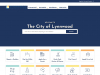 lynnwoodwa.gov Webseite Vorschau