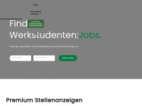 werkstudentenjob.com Webseite Vorschau