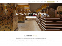 plazahotelgroup.com Webseite Vorschau