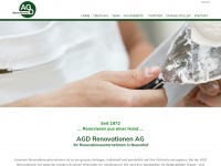 agd-renovationen.ch Webseite Vorschau