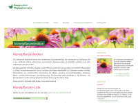 arzneipflanzenlexikon.info Webseite Vorschau