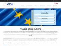 etias-france.com Webseite Vorschau