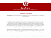 spiraltrains.com Webseite Vorschau