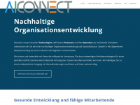 aiconnect.ch Webseite Vorschau