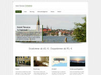hotel-pension-schleswig.com Webseite Vorschau