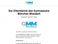 elternbeirat-gmm.de Webseite Vorschau