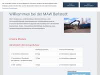maw-berlstedt.de Webseite Vorschau