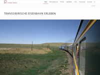 transsibirische-eisenbahn.eu Webseite Vorschau