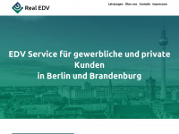 real-edv.de Webseite Vorschau