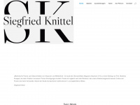 siegfried-knittel.com Webseite Vorschau