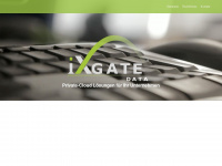 ixgate-data.de Webseite Vorschau
