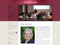 sabine-fruth.de Webseite Vorschau