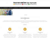 ib-sarrazin.de Webseite Vorschau