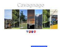 cavagnago.ch Webseite Vorschau
