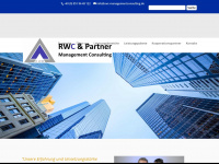 rwc-managementconsulting.de Webseite Vorschau