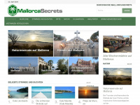 mallorcasecrets.de Webseite Vorschau