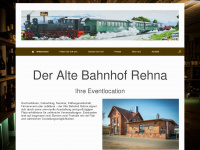 alterbahnhof-rehna.de Webseite Vorschau