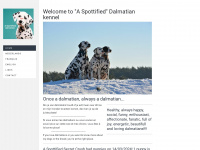 a-spottified-dalmatian.be Webseite Vorschau