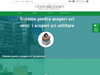nophadrain.ro Webseite Vorschau