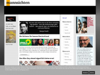 mannsichten.com Webseite Vorschau