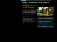 kapelle-zum-heiligen-kreuz.de Webseite Vorschau