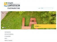 stadtmarketing-lampertheim.de Webseite Vorschau