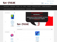 koi-freak.de Webseite Vorschau