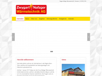 zwygartfeuerungen.ch Webseite Vorschau