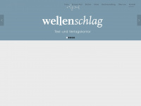 wellenschlag-verlag.de Webseite Vorschau
