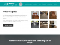 pfirter.ch Webseite Vorschau