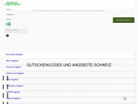 mygeschenkgutscheine.ch Webseite Vorschau