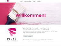 flueck-malen.ch Webseite Vorschau