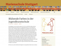 marienschule-stuttgart.de Webseite Vorschau