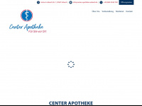 center-apotheke-asbach.de Webseite Vorschau