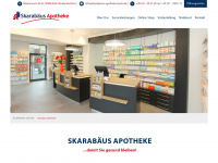 skarabaeus-apotheke-koeln.de Webseite Vorschau