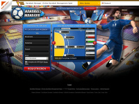 handball-manager.fr Webseite Vorschau