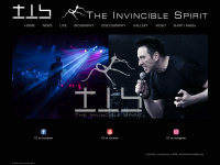the-invincible-spirit.de Webseite Vorschau