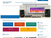 medialab.univie.ac.at Webseite Vorschau