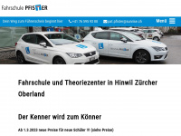 fahrschulepfister.ch Webseite Vorschau