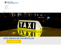 taxi-sommerfeld-fritzsche.de Webseite Vorschau