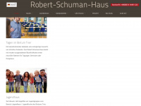 robert-schuman-haus.de Webseite Vorschau