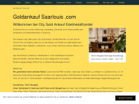 goldankaufsaarlouis.com Webseite Vorschau