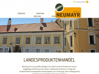 neumayr-landesproduktenhandel.at Webseite Vorschau
