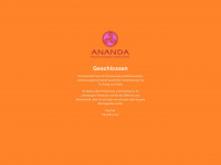 anandapraxis.ch Webseite Vorschau